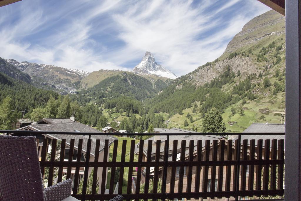 Ferienwohnung Haus Andorra Zermatt Exterior foto