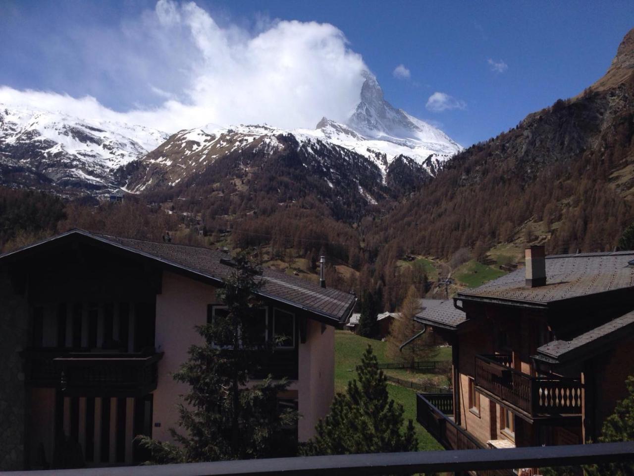 Ferienwohnung Haus Andorra Zermatt Exterior foto